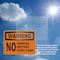 Signmission No Smoking Matches or Open Flame OSHA Warning Sign, Plastic, 10in W x 7in L, 2PK OS-2PACK-WS-P-710-L-19696 - alternate 4